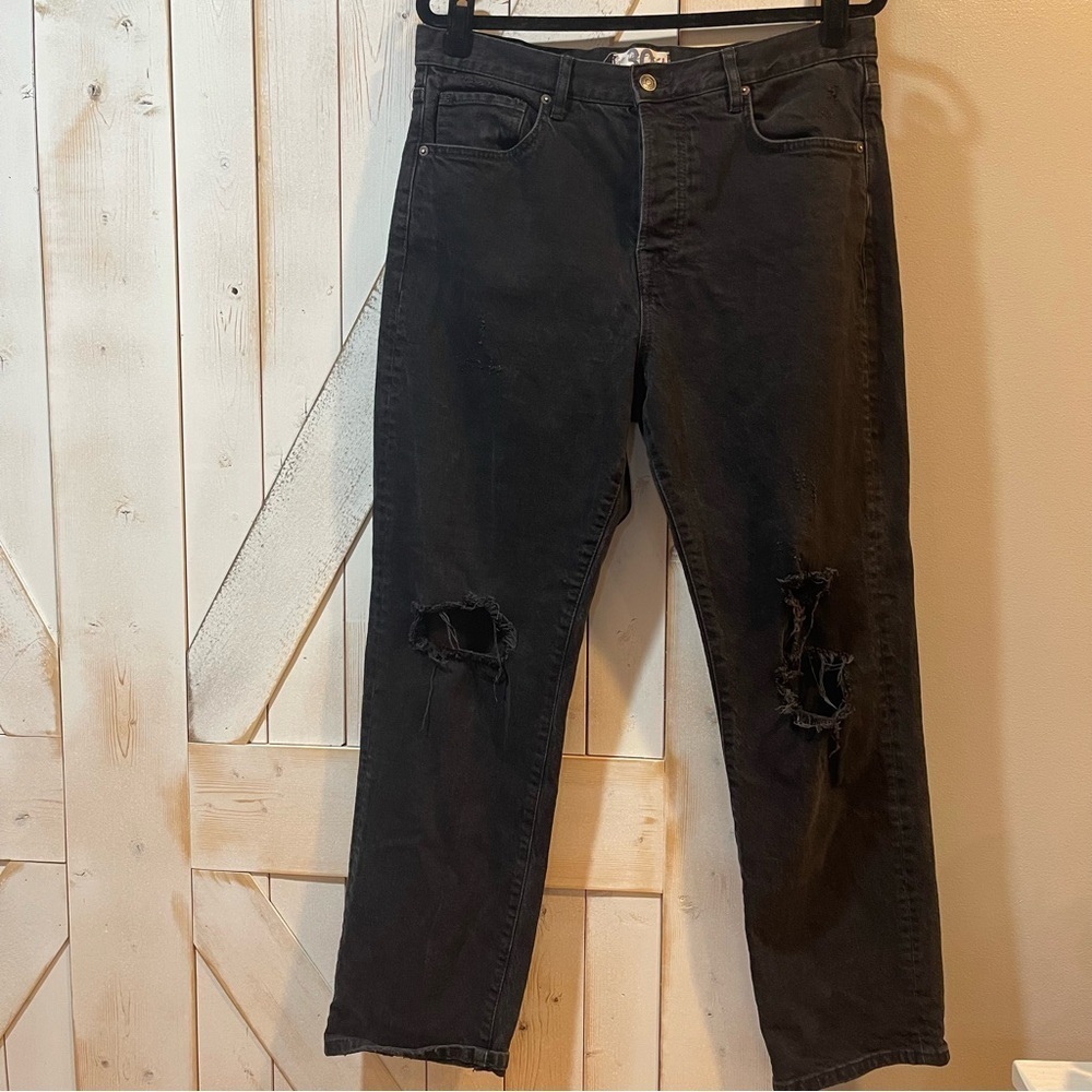 WE THE FREE x Free People High Rise Distressed Jeans Size 30